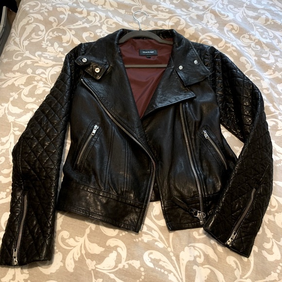 Mackage Jackets & Blazers - Mackage Leather Jacket black Moto style